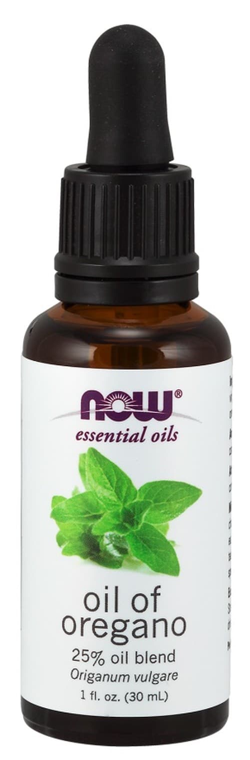 NOW Foods - Oregano Oil Blend - 30ml – NOW Foods förpackning