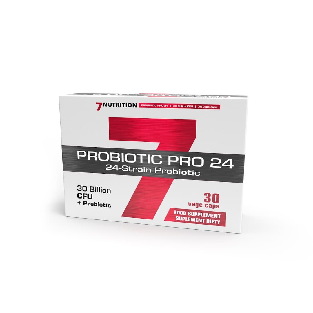 7Nutrition - Probiotic Pro 24 - 30 Vege Caps – 7 Nutrition förpackning