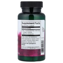 Swanson - Type I Hydrolyzed Marine Collagen - 60 Caps