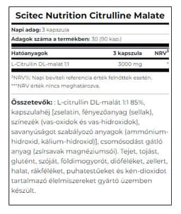 Scitec Nutrition - Citrulline Malate - 90 Kaps