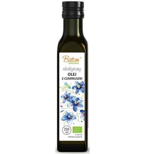 Batom - Mustapippuriöljy - 250 ml – Batom pakkaus