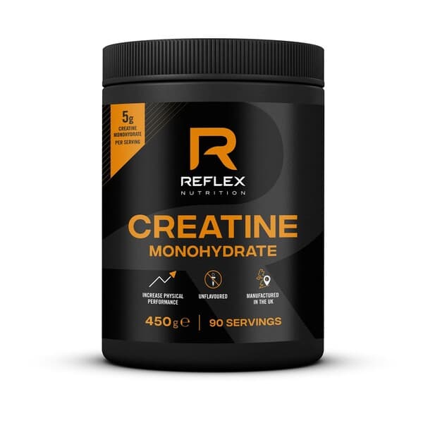 Reflex Nutrition - Creatine Monohydrate - 450g – Reflex Nutrition förpackning