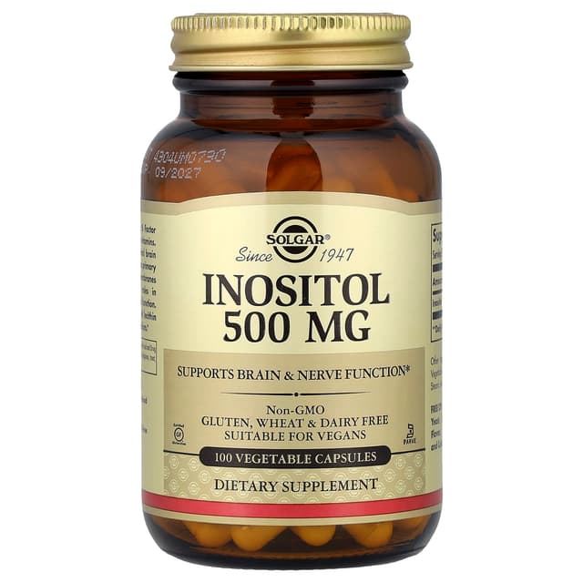 Solgar - Inositol 500mg – Solgar