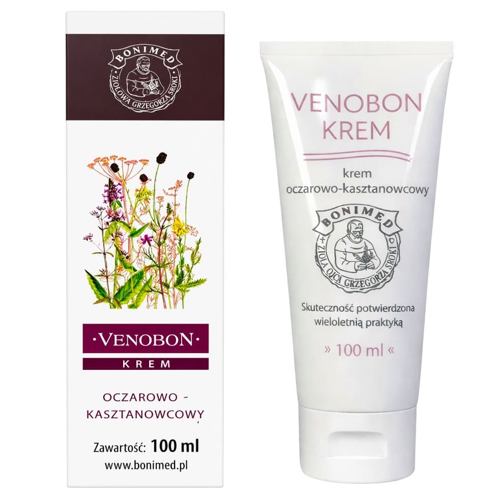 Bonimed - Venobon Krem Oczarowo-Kasztanowcowy 100ml Bonimed