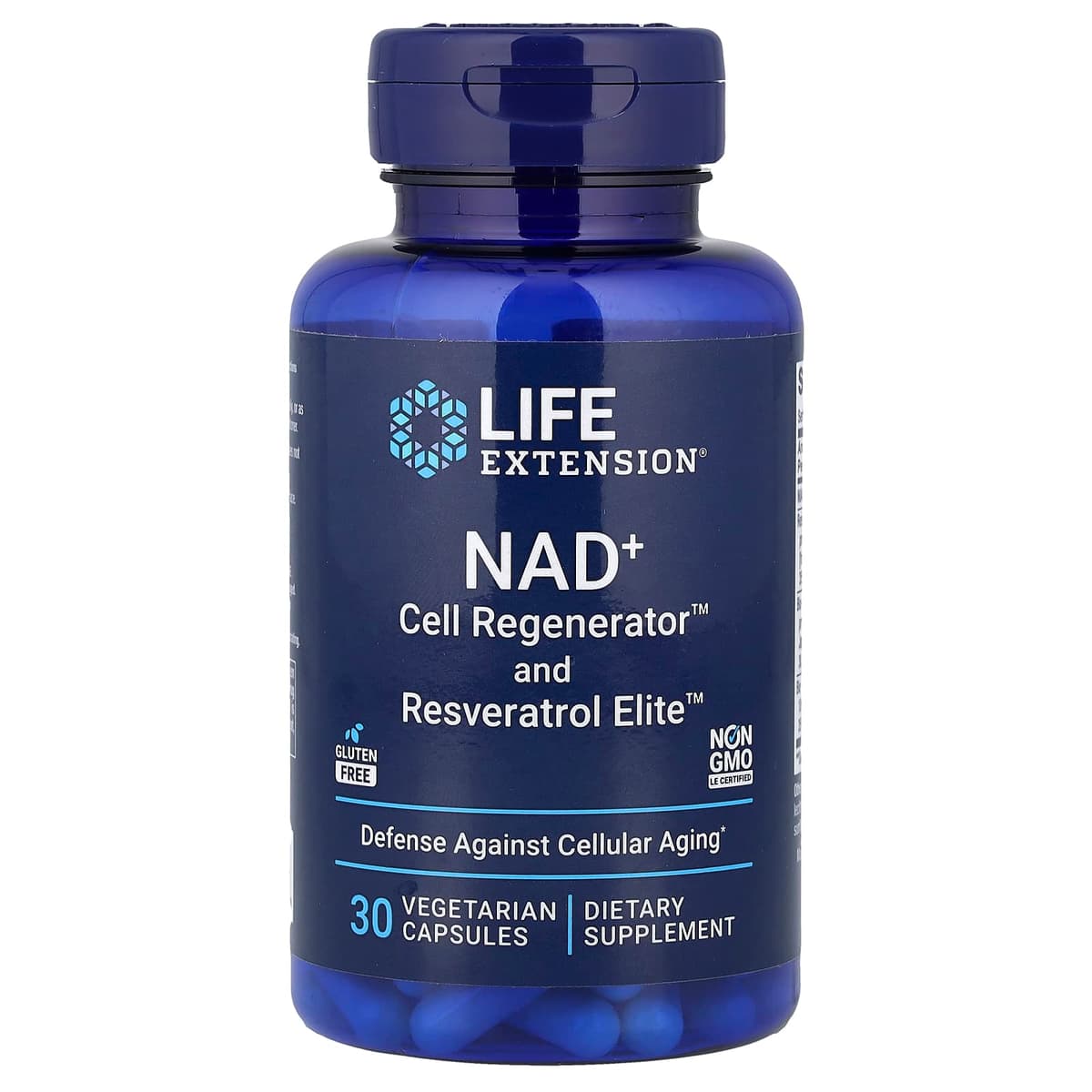 Life Extension - Optimized Nad+ Cell Regenerator And Resveratrol - 30 Caps