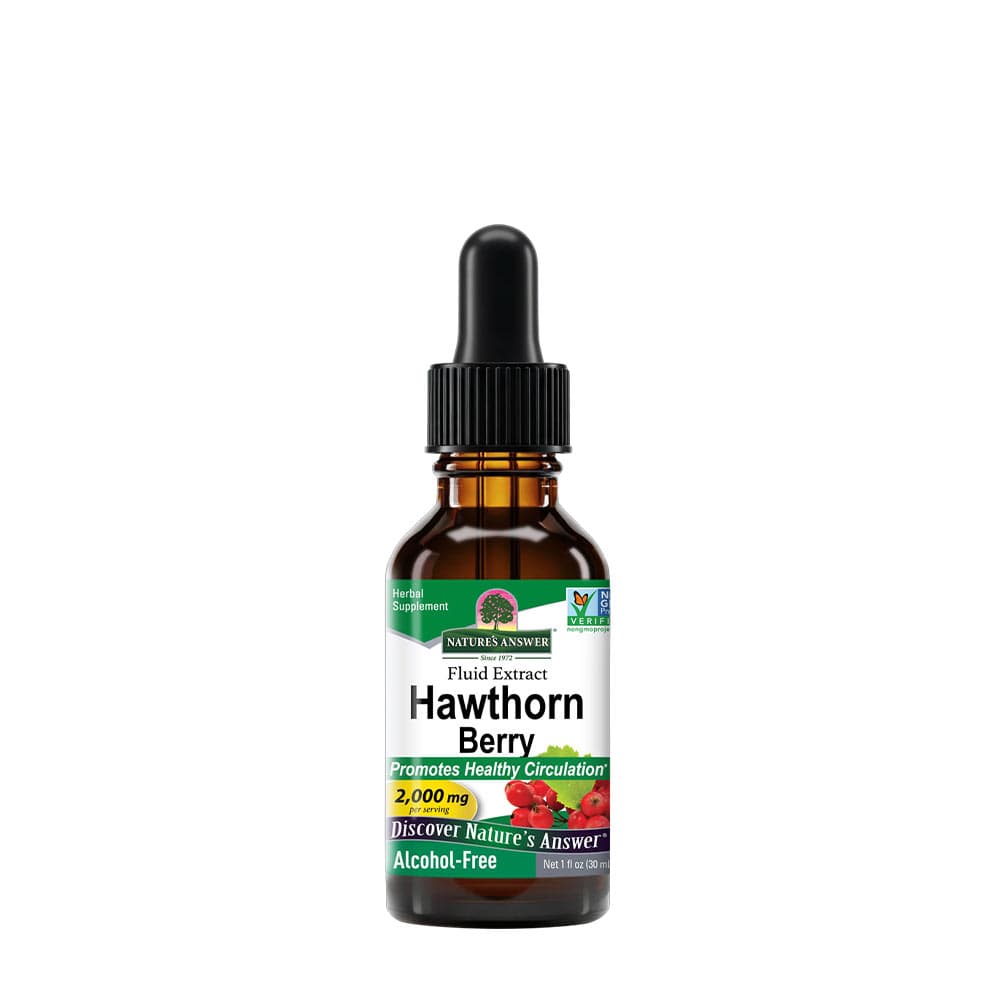 Nature's Answer - Hawthorn Berry - Cardiovascular Support – Nature'S Answer förpackning