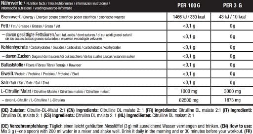 sinob CORE - Core citrullinmalat - 300 g