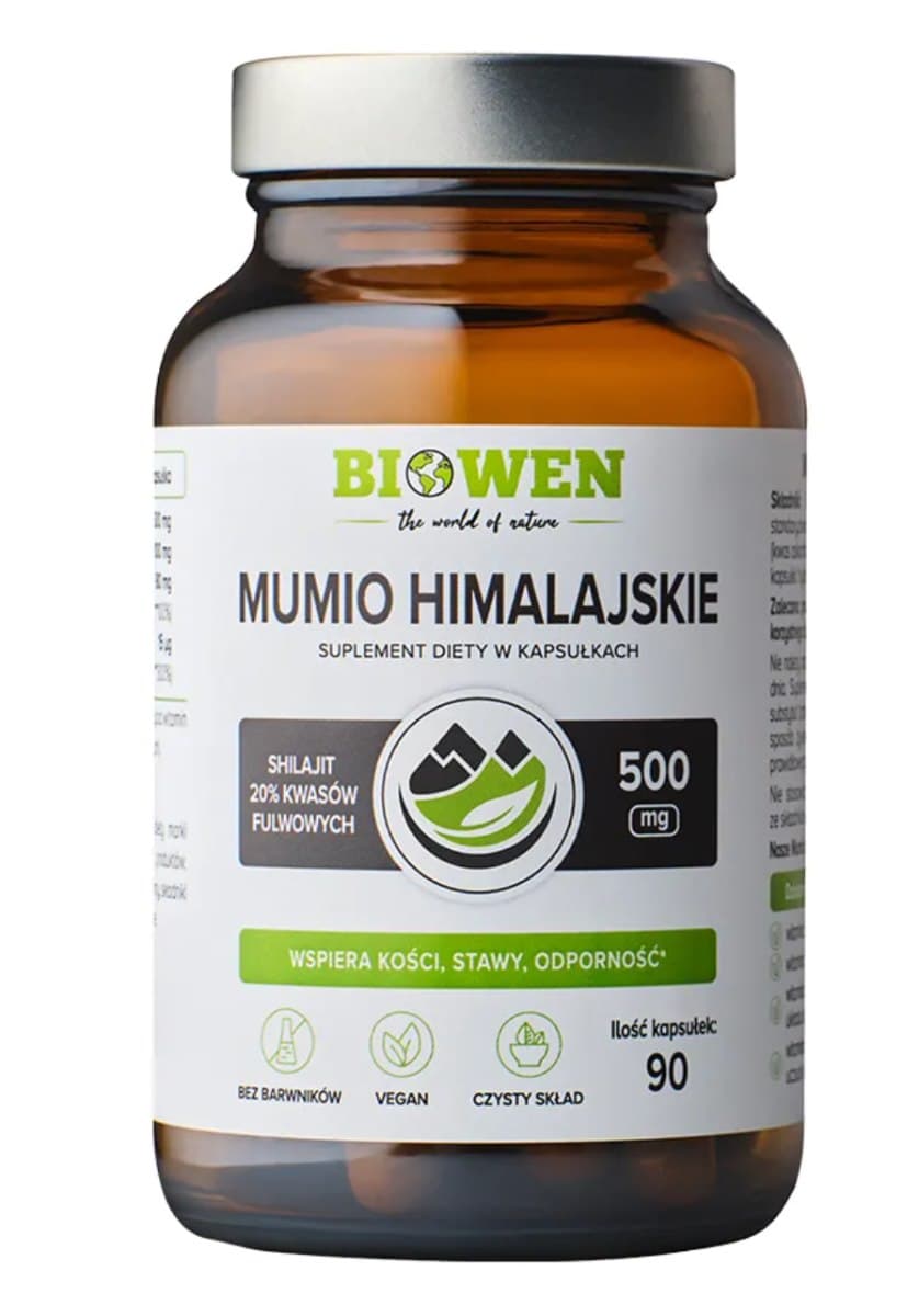 Biowen - Himalayan Mumio - 90 Caps – Biowen förpackning