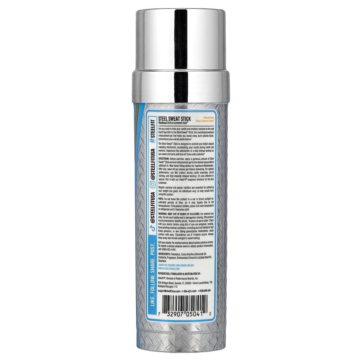 SteelFit - Steel Sweat Stick - 84 ml / 3 fl. oz.