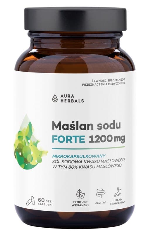 Aura Herbals - Sodium Butyrate Forte - 30 Caps