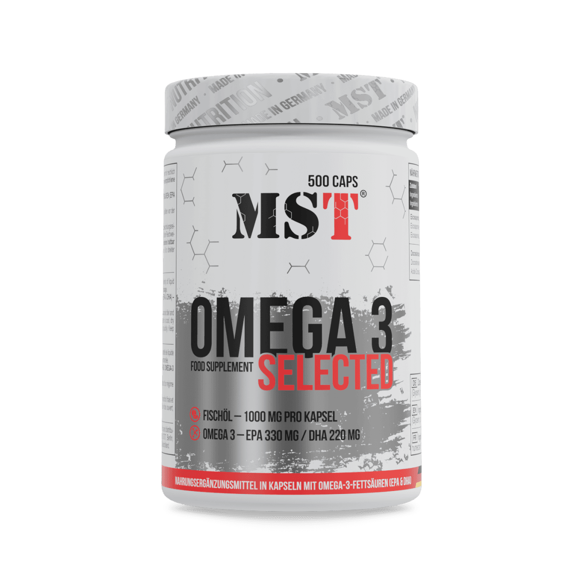 MST - Omega 3 Selected - 500 Caps