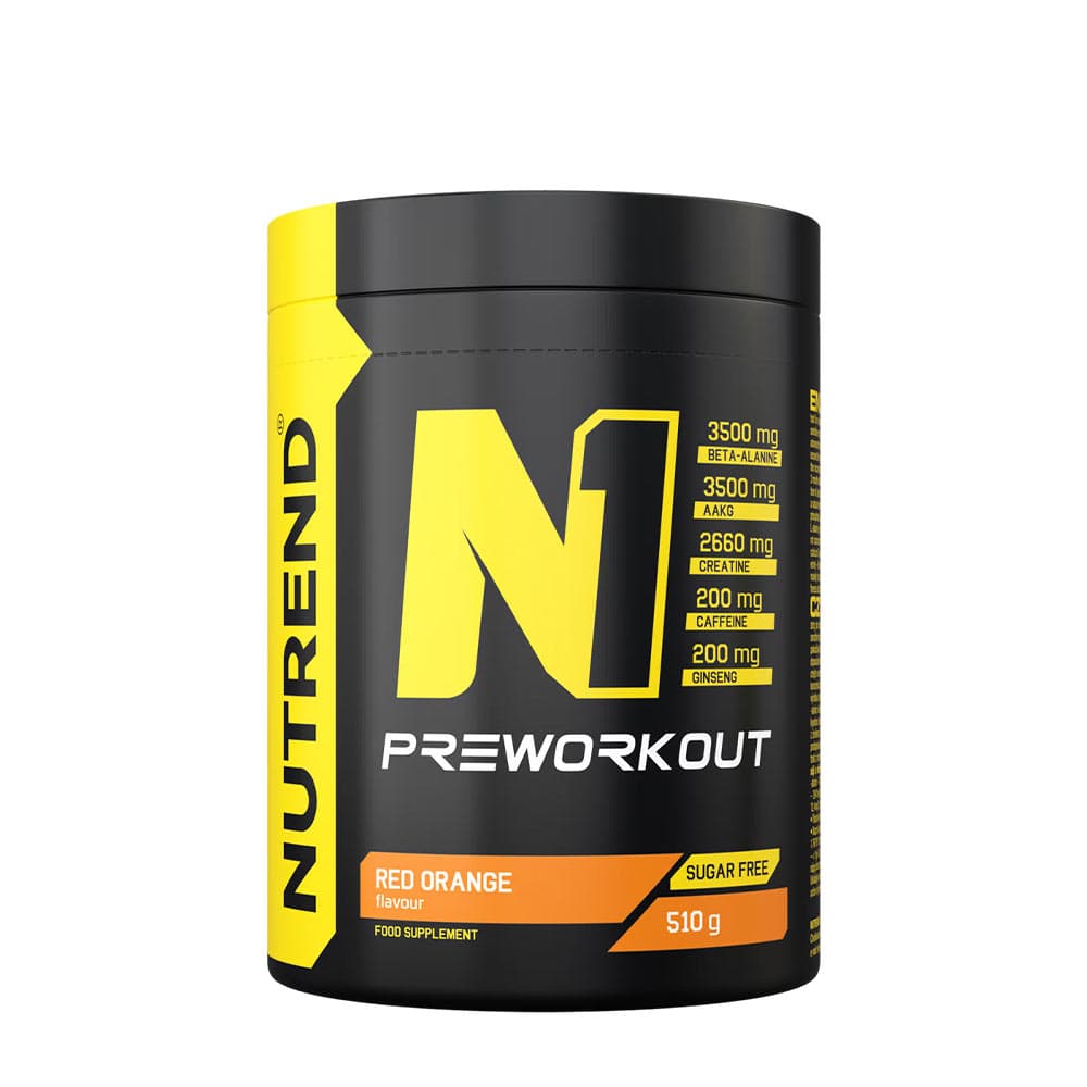 Nutrend - N1 Preworkout, Red Orange - 510g