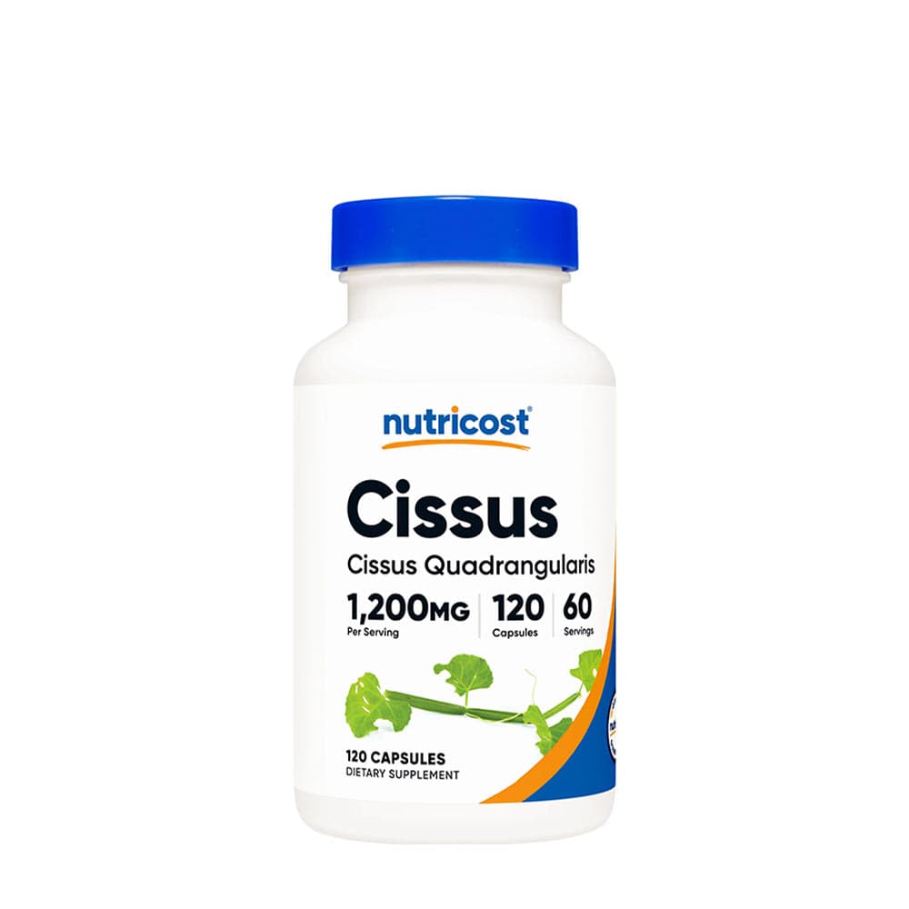 Nutricost - Cissus Quadrangularis - 120 Caps – Nutricost förpackning