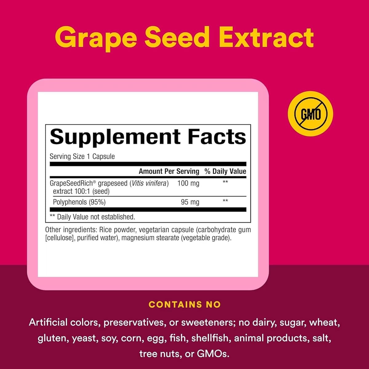 Natural Factors - Super Strength Grape Seed Extract