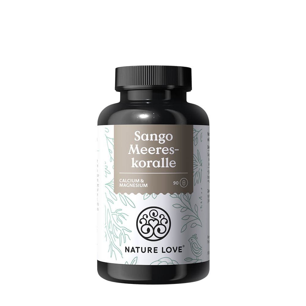 Nature Love - Sango Sea Coral - 90 Caps – Nature Love förpackning