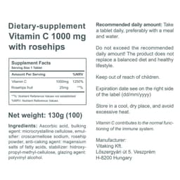 Vitaking - Vitamin C 1000mg - 100 Tabs