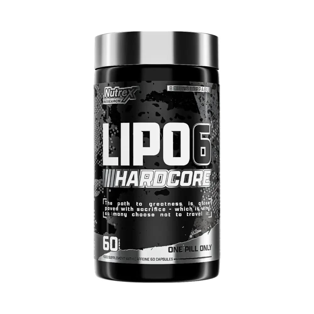 Nutrex - Lipo-6 Hardcore - Unflavoured - 60 kapselia – Nutrex pakkaus