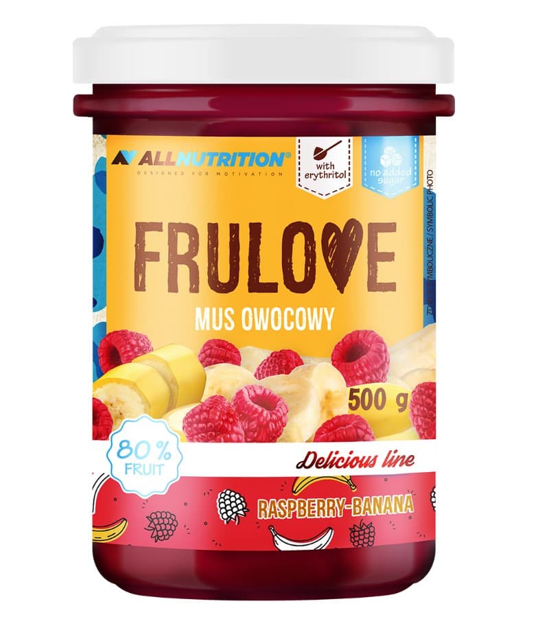 Allnutrition - Fruit Puree Raspberry-Banana 500g
