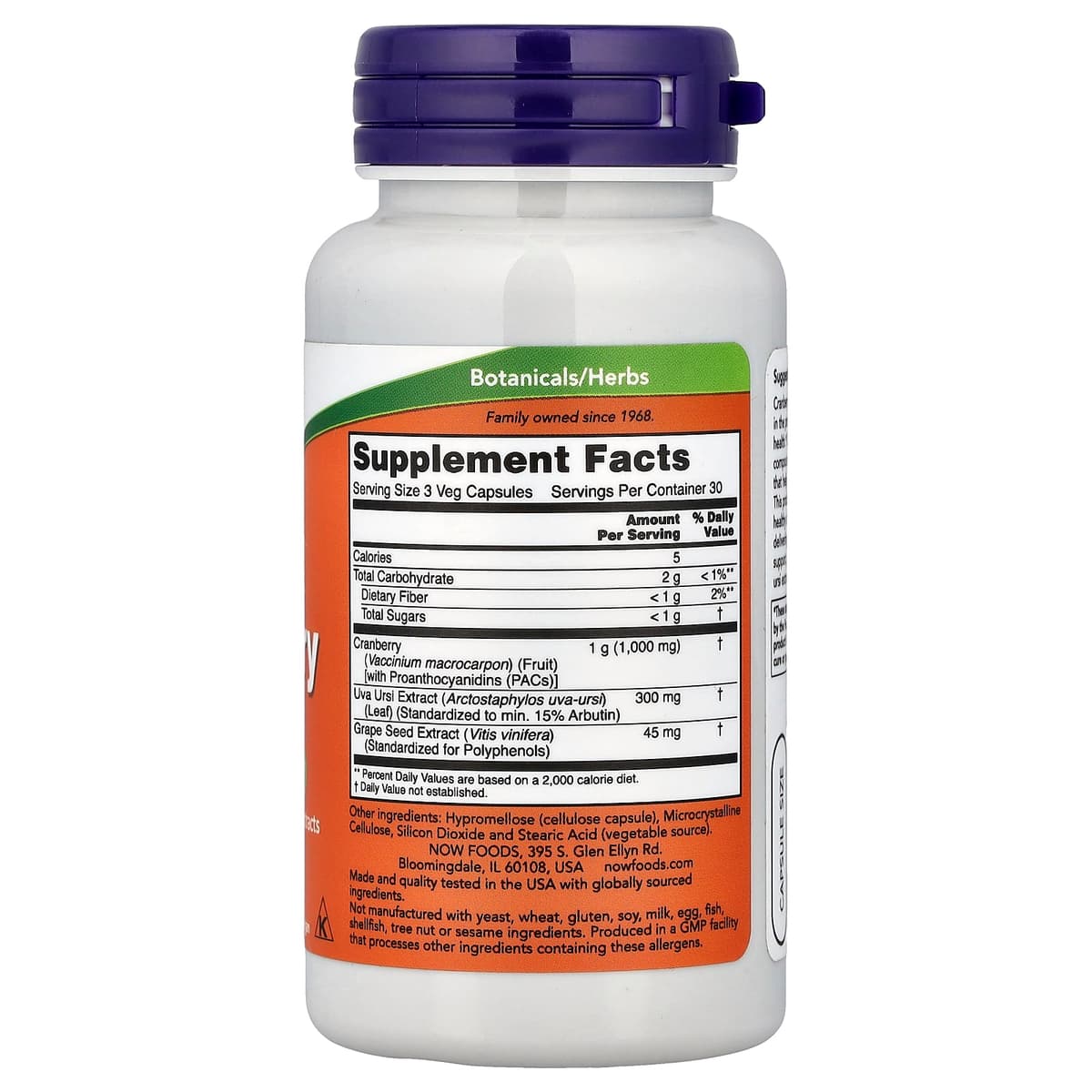 NOW Foods - Cranberry med PACs