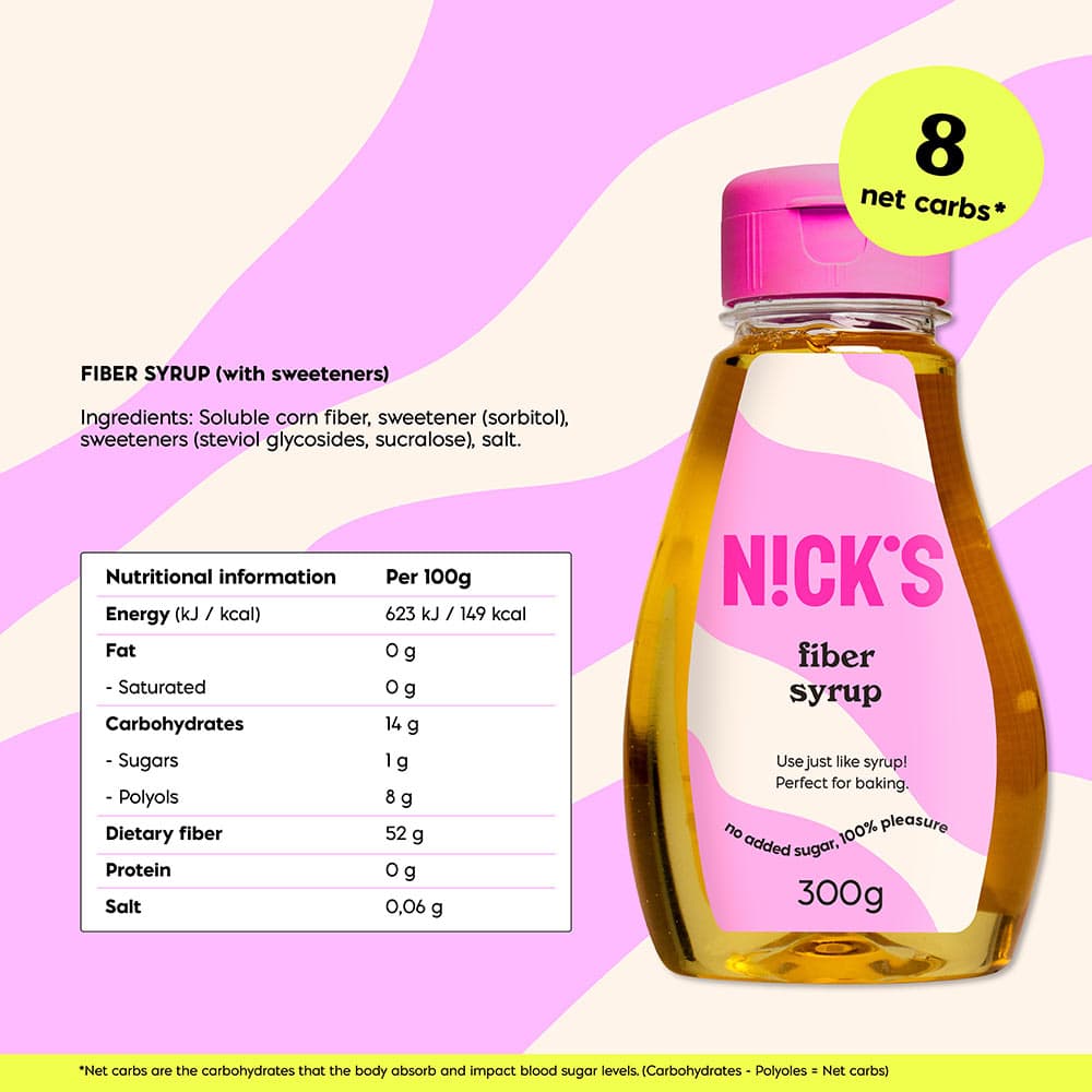 N!CK'S - Fiber Syrup - 300g