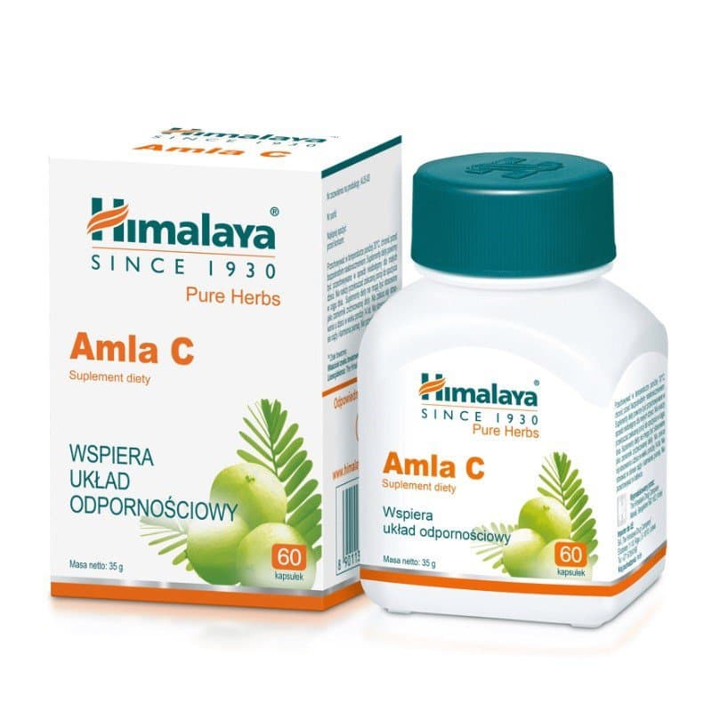 Himalaya - Amla C - 60 Caps – Himalaya förpackning
