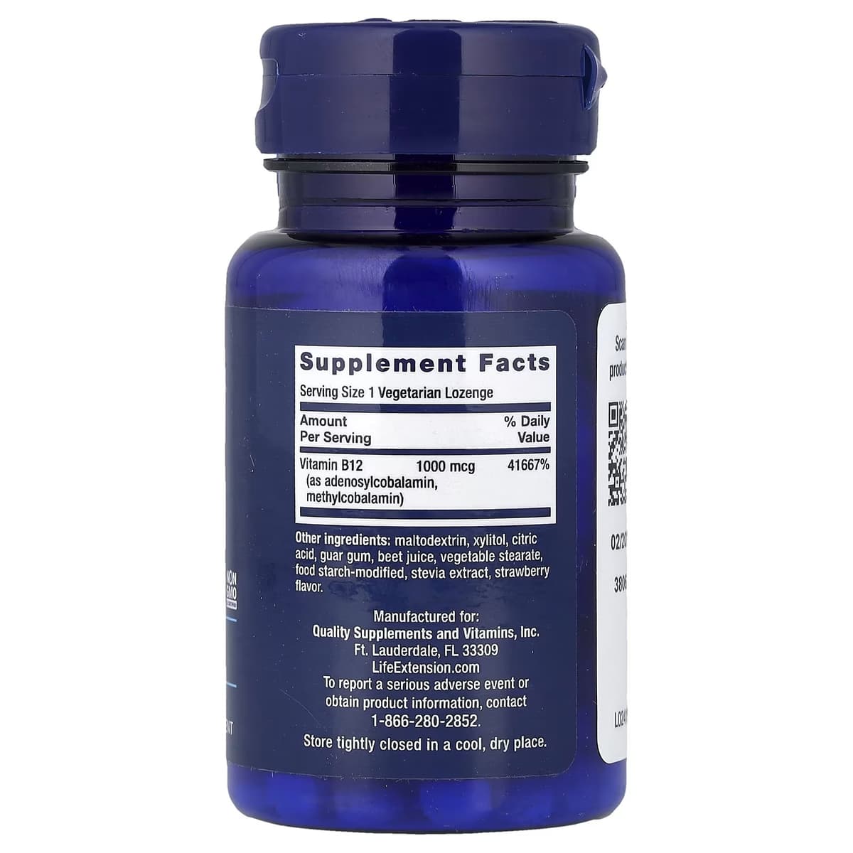 Life Extension - B12 Elite - 60 Pastiller