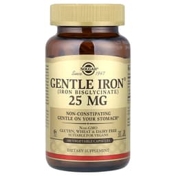Solgar Gentle Iron 25mg 180 Caps