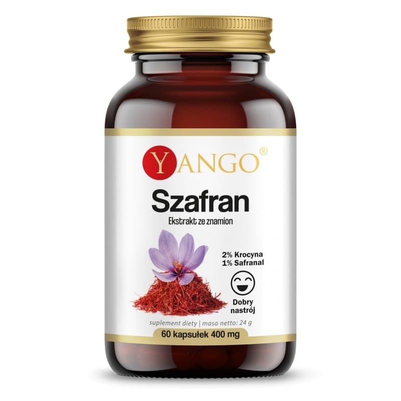 Yango - Saffron Extract - 60 Caps – Yango förpackning