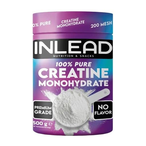 Inlead - Kreatinmonohydrat - 500 g – Inlead emballage