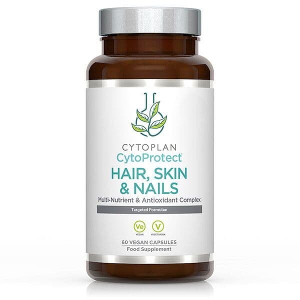 Cytoplan - Cytoprotect Hair, Skin & Nails - 60 Caps – Cytoplan förpackning