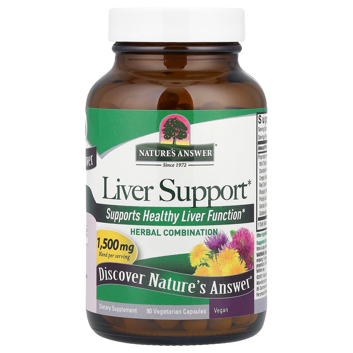 Nature's Answer - Liver Support - 90 Vcaps