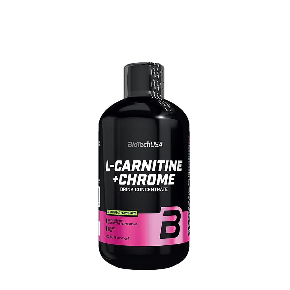 BioTechUSA - L-Carnitine + Chromium Orange - 500ml – BioTechUSA förpackning