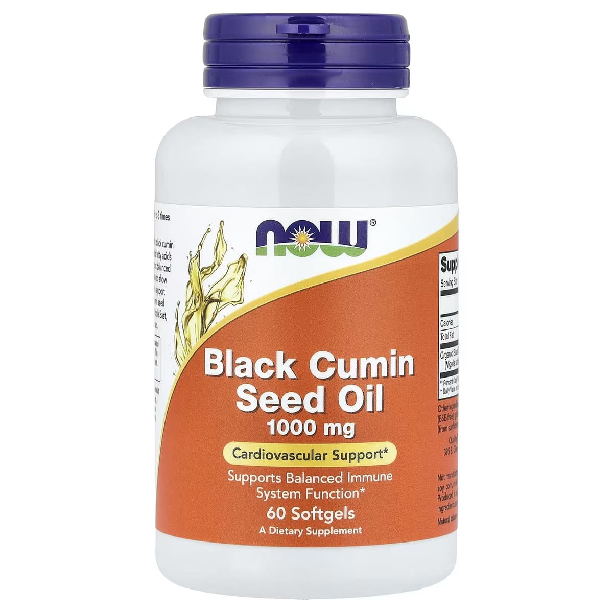 NOW Foods - Black Cumin Seed Oil - 60 Softgels