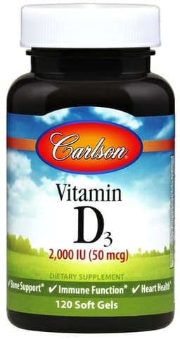 Carlson Labs - Vitamin D3, 2000IU