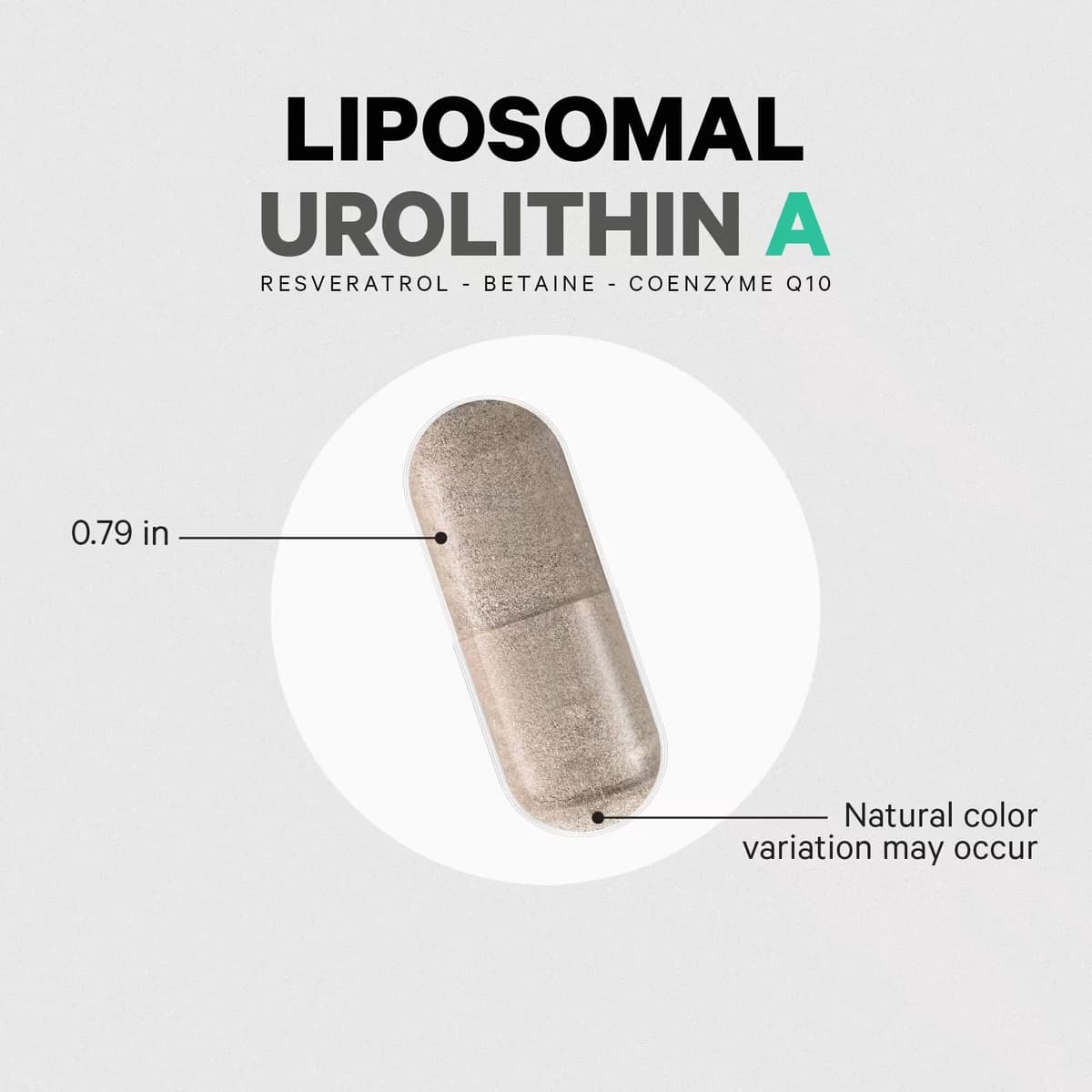 Codeage Liposomal Urolithin A - 60 Vcaps - 60 Vegetable Caps