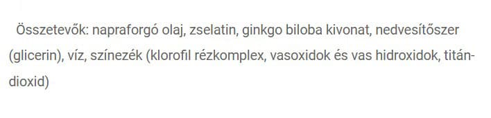 JutaVit - Ginkgo Biloba Forte 80mg Sgels