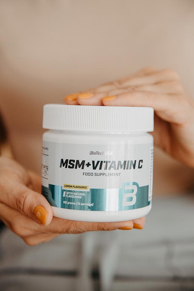 BioTechUSA - MSM + Vitamin C - 150g