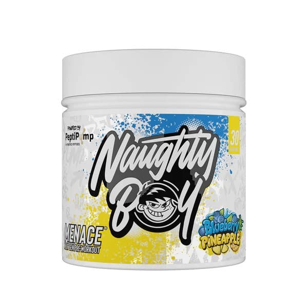 Naughty Boy - Menace V2 Blåbär och ananas, 210 g