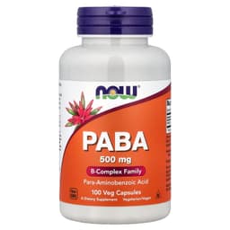 NOW Foods - PABA - 100 Capsules