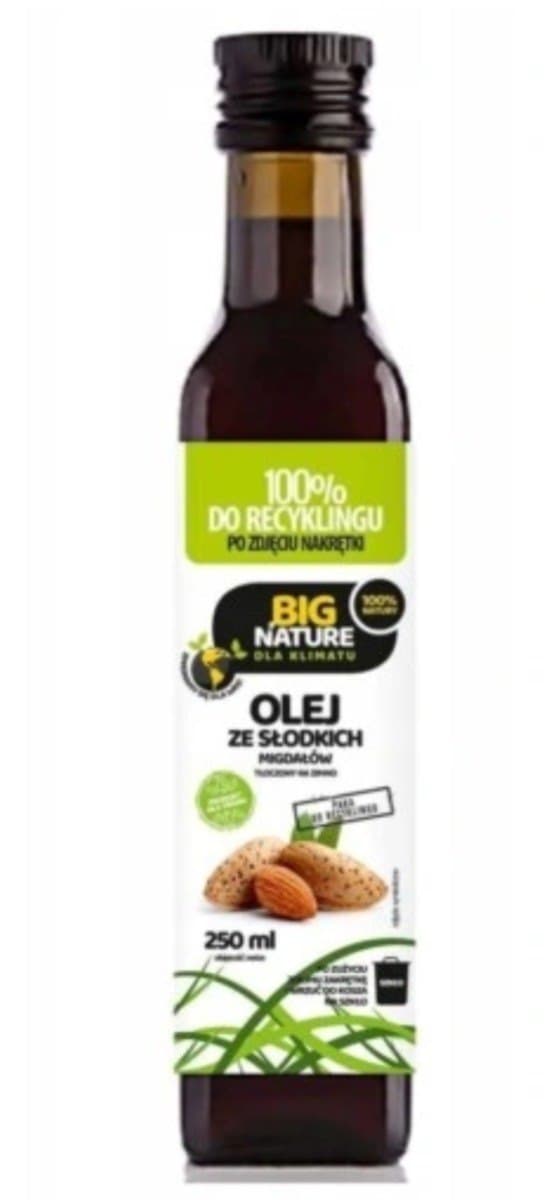 Big Nature - Sweet Almond Oil Cold-Pressed 250ml – Big Nature förpackning
