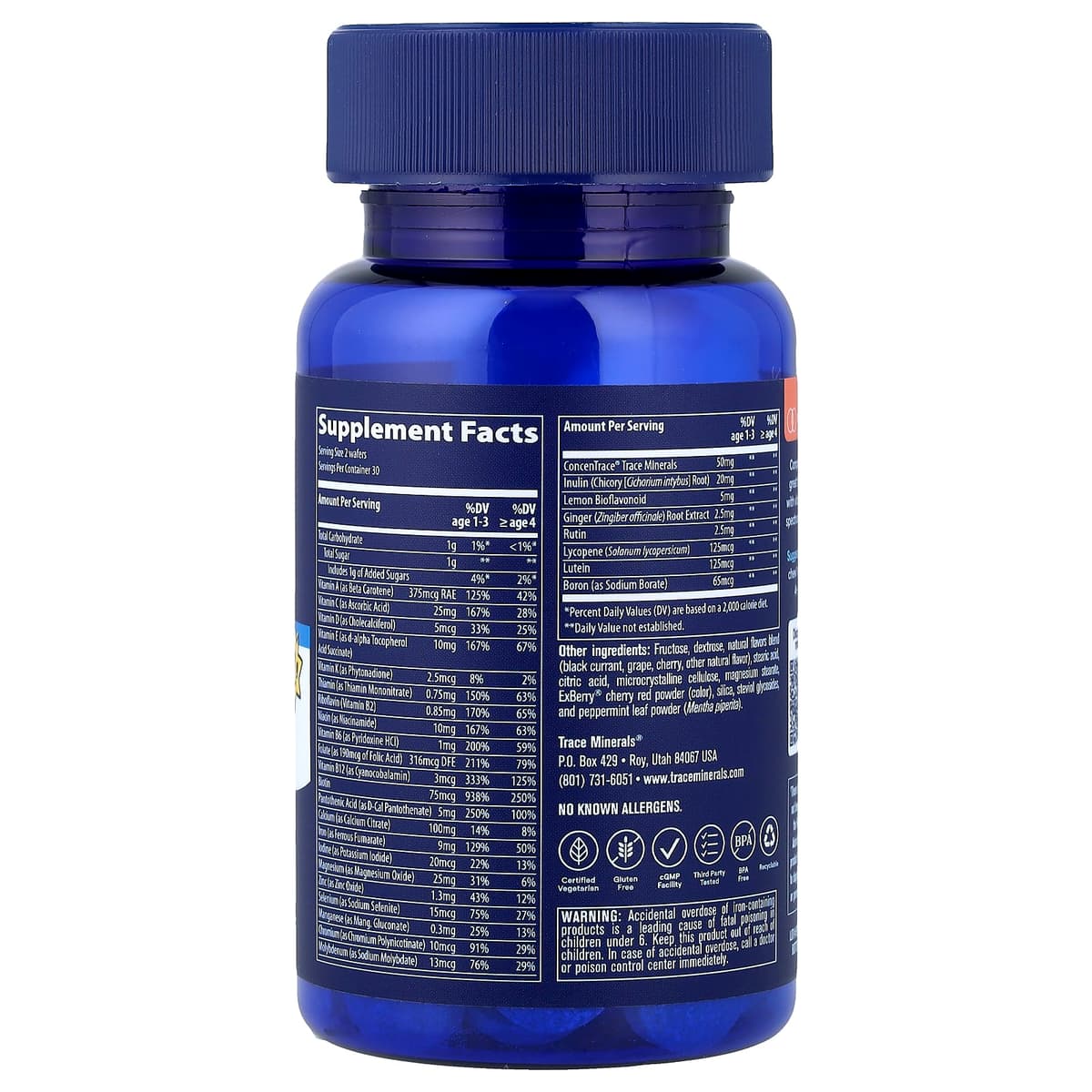 Trace Minerals - Children's Complete Chewable
