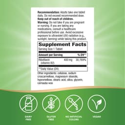 Nature's Way - Riboflavin Vitamin B2 - 30 Tabs