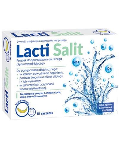 Nord Farm - Lacti Salit 10 saszetek - 10 sachets – Nord Farm förpackning
