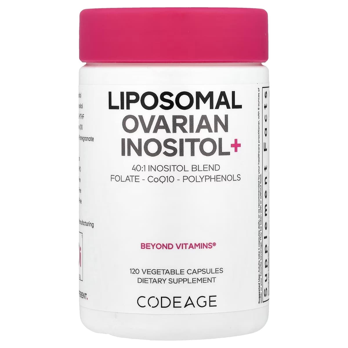 Codeage - Liposomalt inositol+