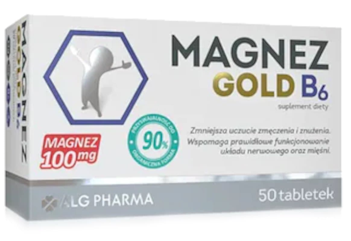 Alg Pharma - Magnez Gold B6 – Alg Pharma förpackning