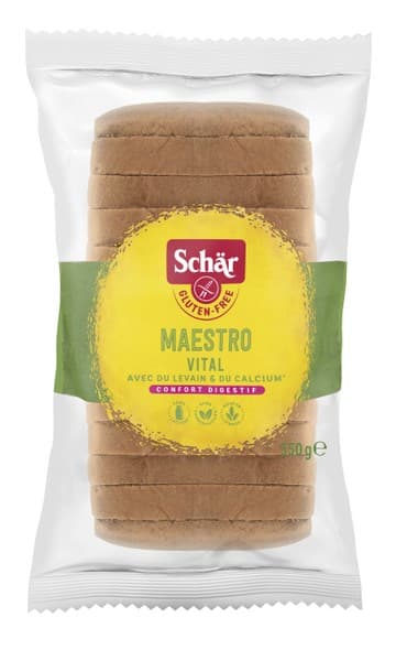 Schär - Schar Chleb wieloziarnisty Maestro Vital 350 g – Schär förpackning