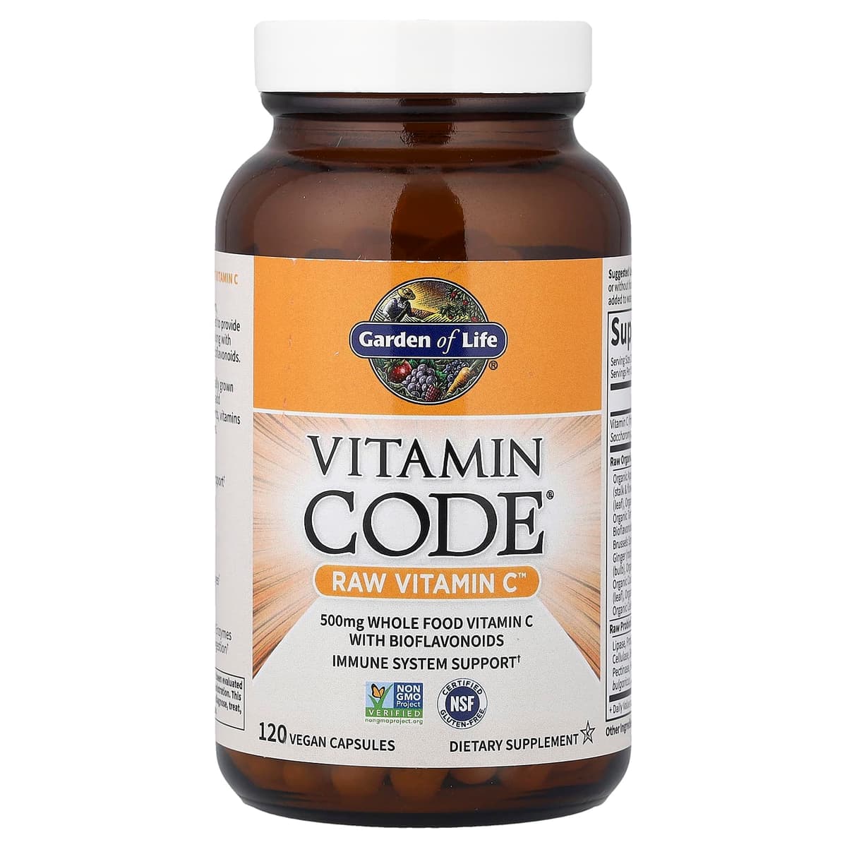 Garden Of Life - Vitamin Code Raw-vitamiini C - 120 Vcaps