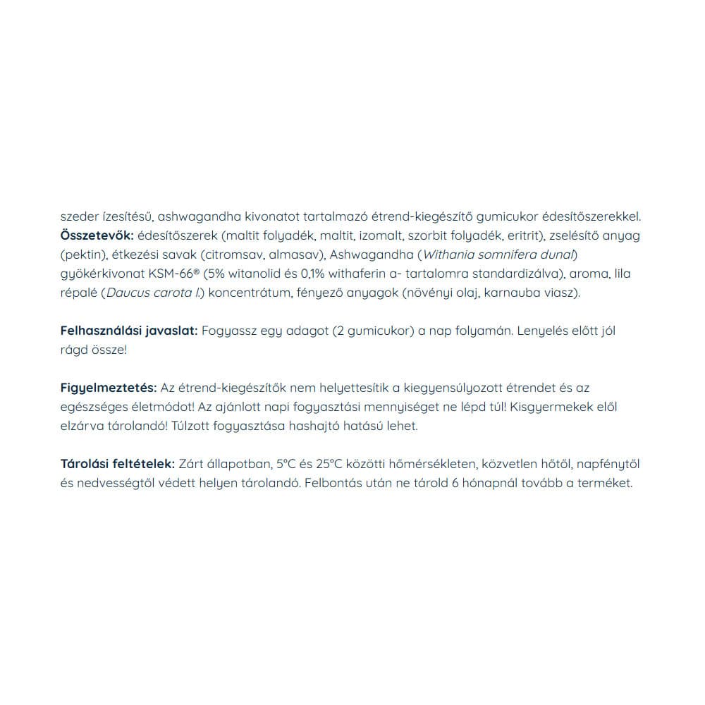 Nutriversum - KSM-66 Ashwagandha Gummies Blackberry 60 Gummies