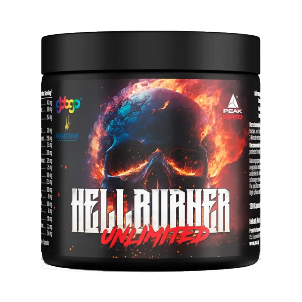 Peak - Hellburner Unlimited - Unflavoured - 120 servings – Peak förpackning