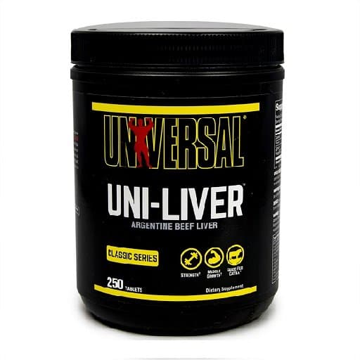 Universal Nutrition - Uni-Liver - 250 tabletter